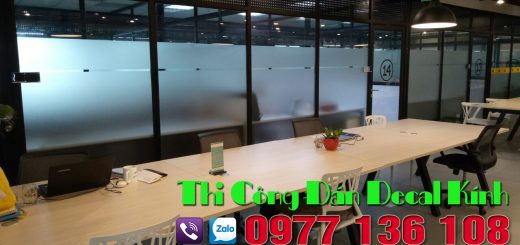 DÁN DECAL KÍNH QUẬN 2