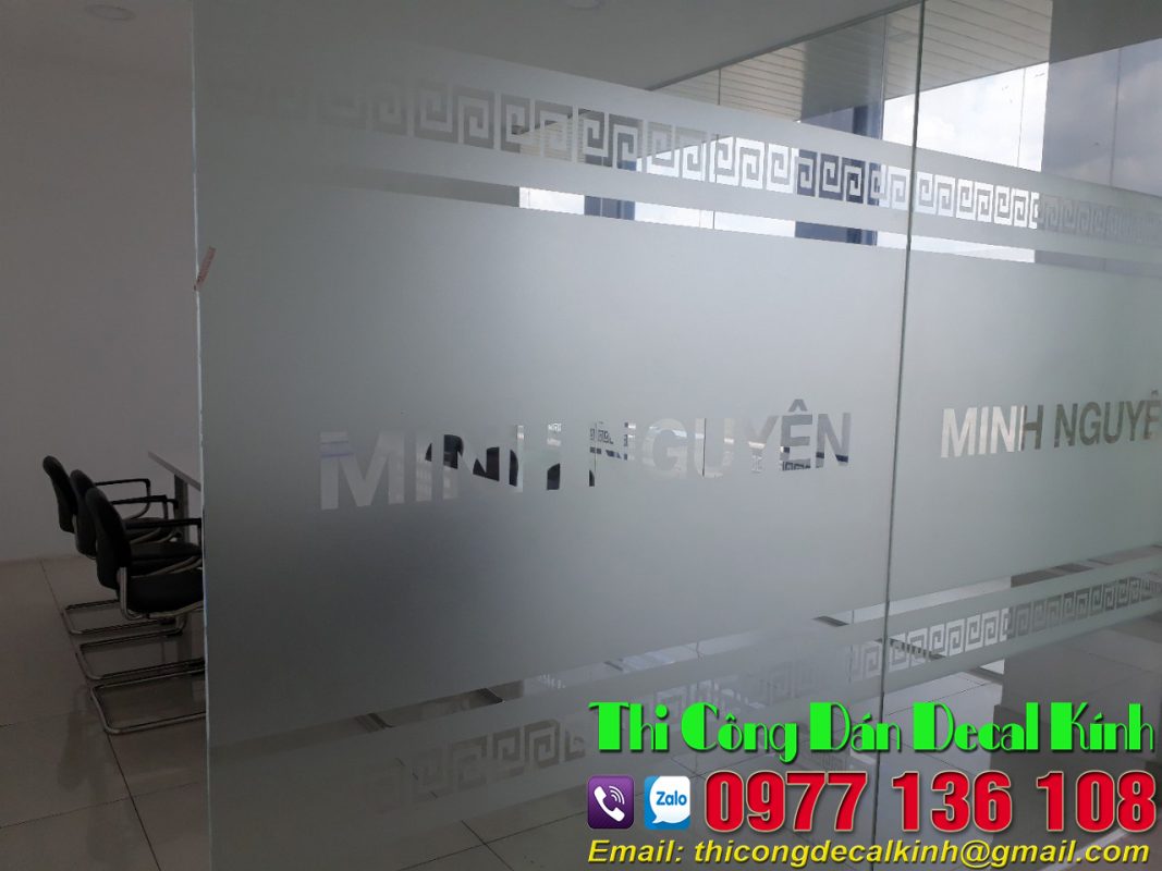 dán decal kính văn phòng quận 4