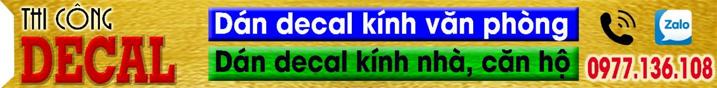 dán kính văn phòng tphcm