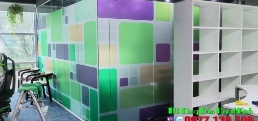 In Decal dán kính văn phòng quận 3