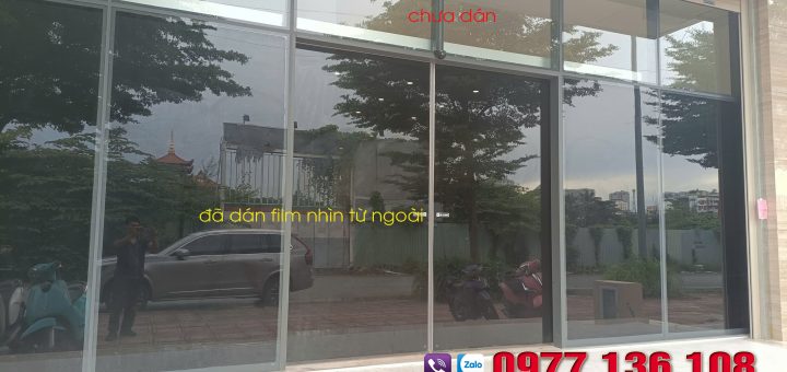 Dự án dán film cách nhiệt cửa kính quận Gò Vấp